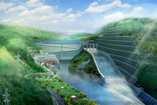 前锋老挝南塔河1号水电站项目